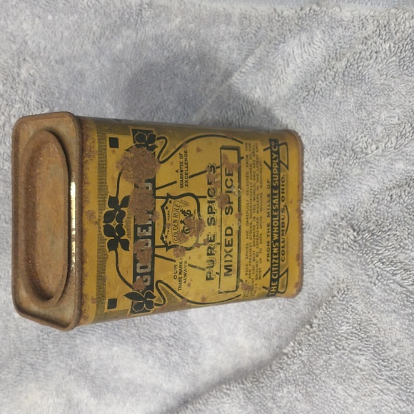 Vintage golden rule spice can. - Picture 2 of 9